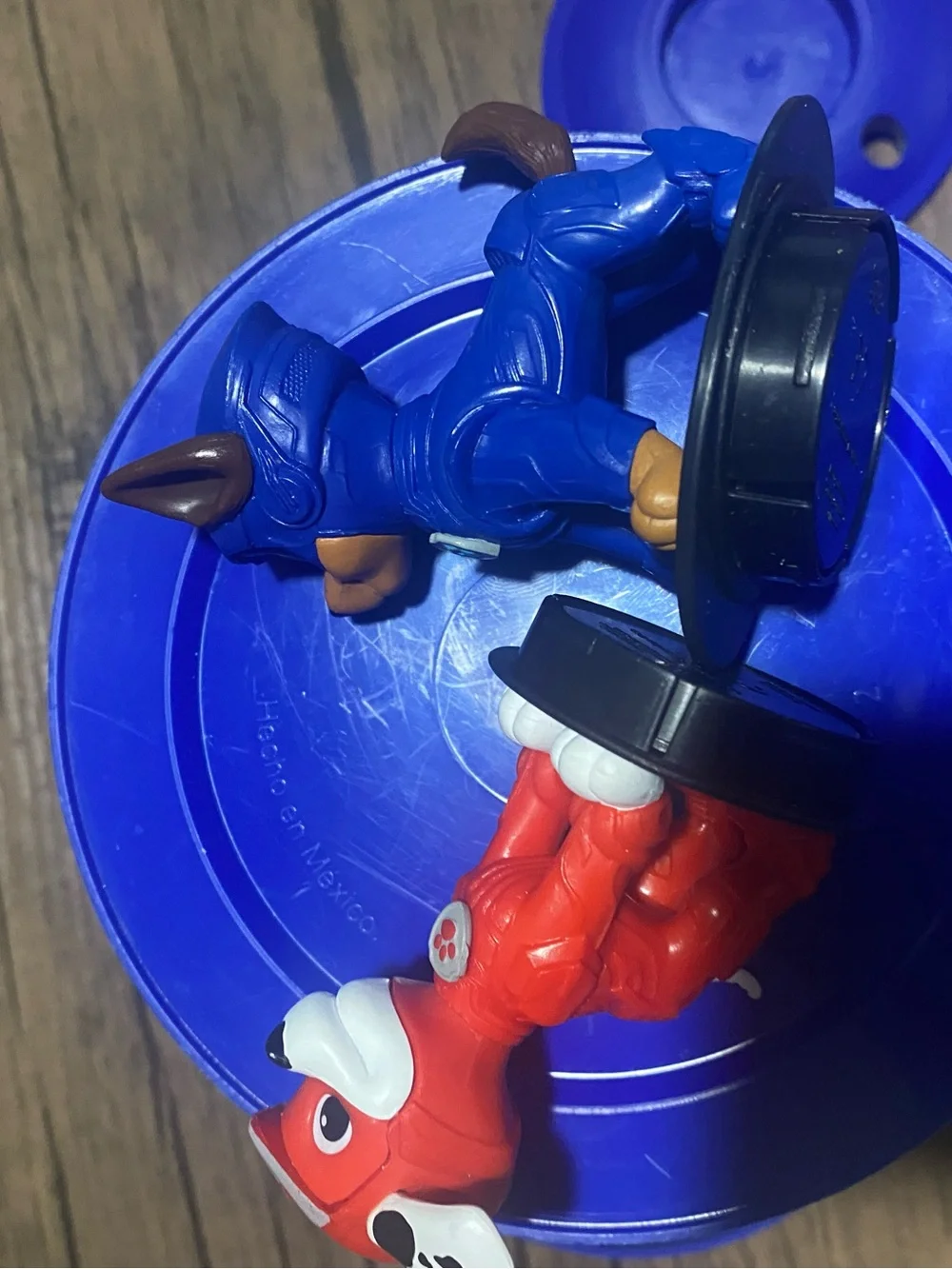 PAW Patrol Kids‎ Popcorn Bucket Set with Blue Cups and Character Lids